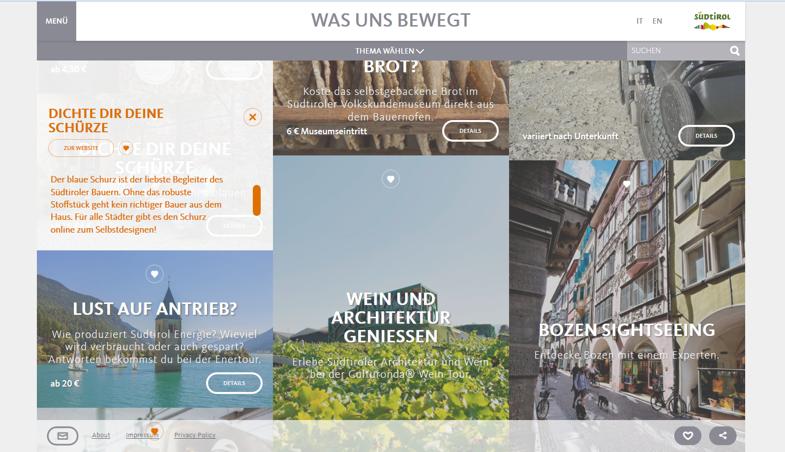 Tourismus Angebote mit Micro Storytelling