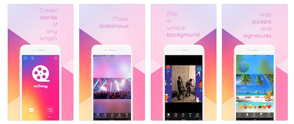 cutstory - instagram stories insta story app vorlagen video