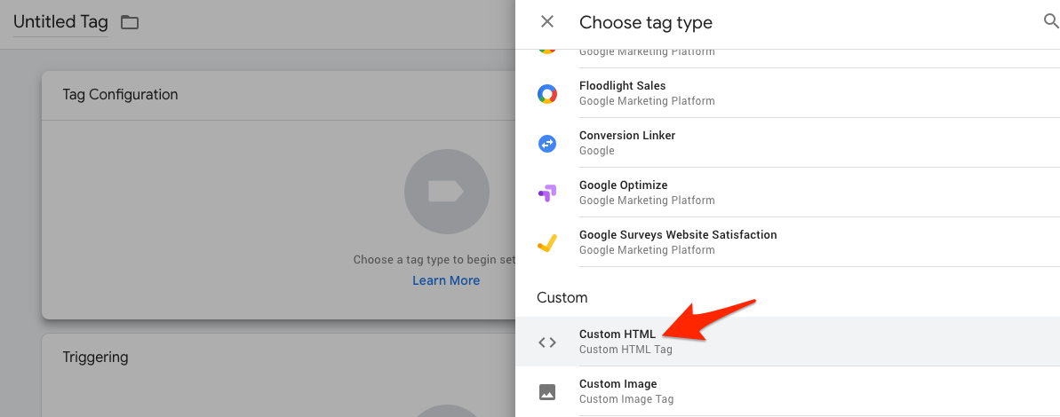 Facebook Lead Event - conversion Tracking mit Google Tag Manager - schritt 2
