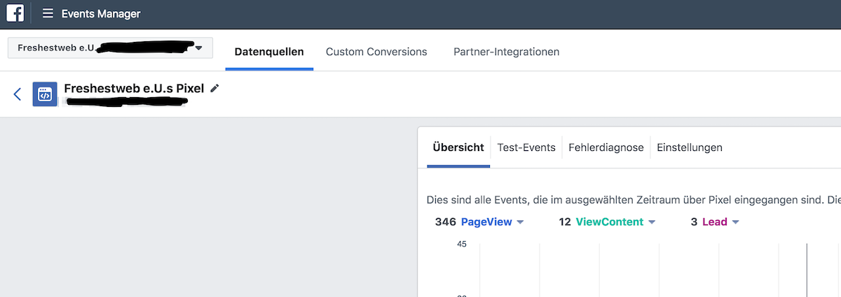 facebook pixel event tracking - conversion tracking setup check