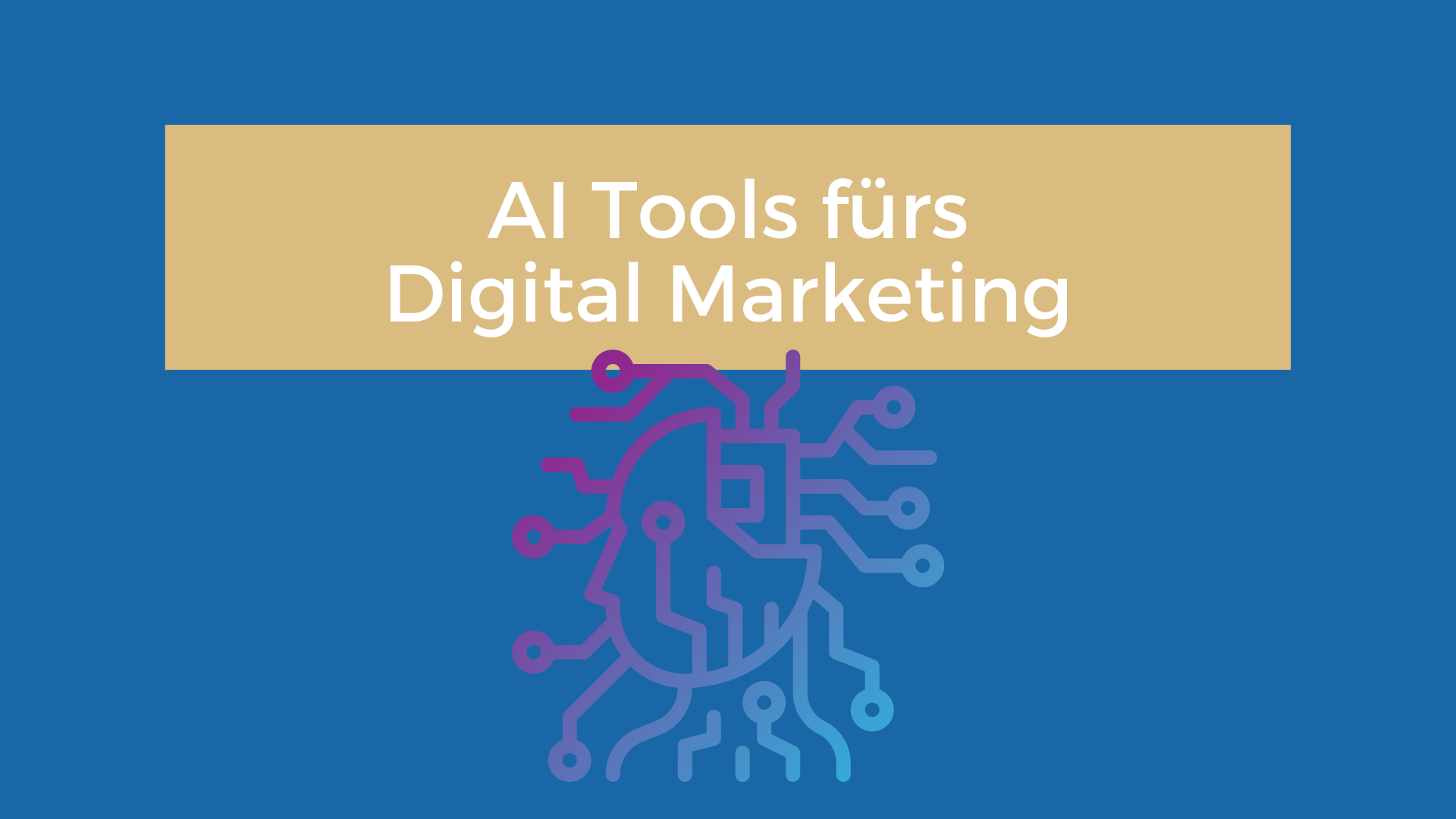 Die besten AI Marketing Tools zurzeit