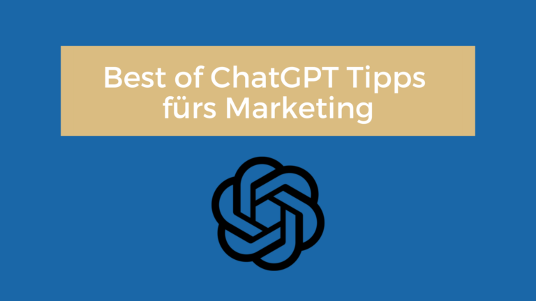 chatGPT tipps fürs Marketing